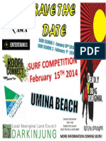 DYA Surf Program Flyer