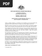 Download 131217 - Media Release - Appointment Tim Wilson HRC by Political Alert SN191936200 doc pdf