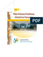 Buku Pedoman Pembinaan Administrasi Keuangan