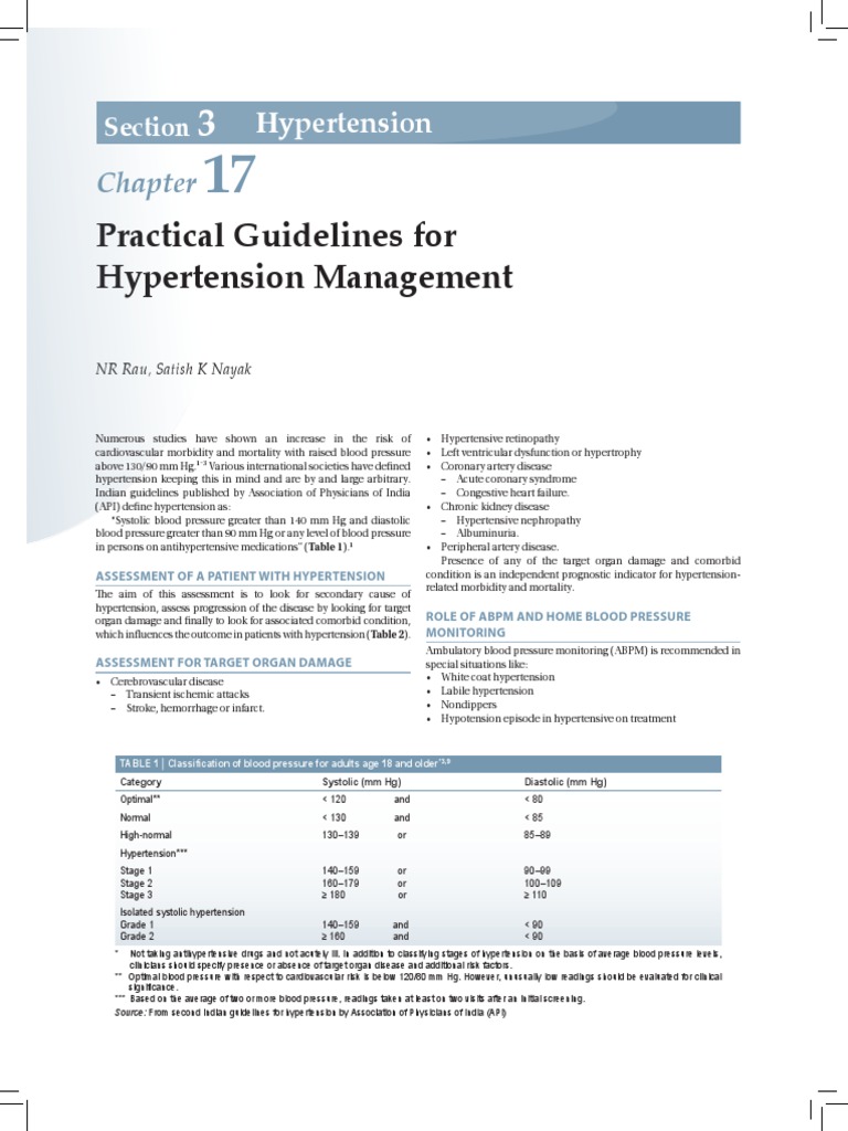 HT 5 | PDF | Hypertension | Blood Pressure