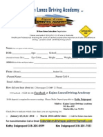 Kajun Lanes Driving Academy 38 Hour Driver Ed Registration Jan 4, 2014  