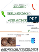 Huella Ecolc3b3gica y Mochila Ecolc3b3gica