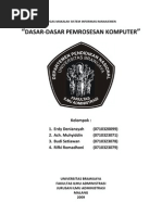 Download dasar pemrosesan komputer by Erdy Deniansyah SN19195513 doc pdf