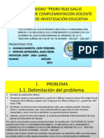 Proyecto de Investigacion Educ.