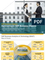 Apresentação SAP Business Objects