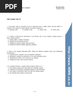 Certified Quality Engineer Problem Bank 3