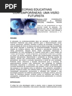 TEORIAS EDUCATIVAS CONTEMPORÂNEAS