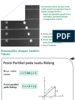 Bab 1 Kinematika Dengan Analisis Vektor