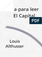 Althusser, Louis - Guía para leer el Capital