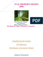 Intellectual Property Rights (IPR) : Shri Bhagwan College of Pharmacy, Aurangabad