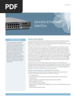 Ex4300 Ethernet Switch: Product Description