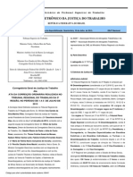 TST Caderno sobre o TRT da 3a Região