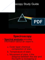 Spectroscopy Study Guide