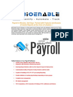 Payroll in Minutes, Not Days. Packed With Features and Dozens of Useful Reports at The Click of A Button..!
