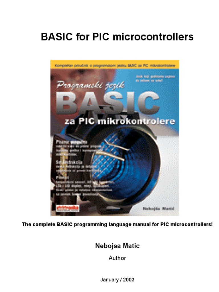 BASIC For PIC Micro Controllers | PDF | Business | Computers