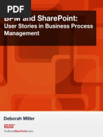 BPM Sharepoint User Stories