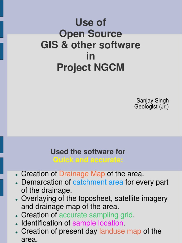 Open Source GIS in Project NGCM | PDF