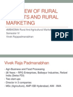 1.1.Overview of Rural Markets & Rural Marketing