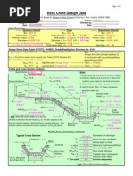 Rock-Lined Chute Design Procedures | PDF | Civil Engineering | Nature