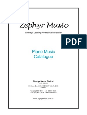 Piano Theori, PDF, Piano