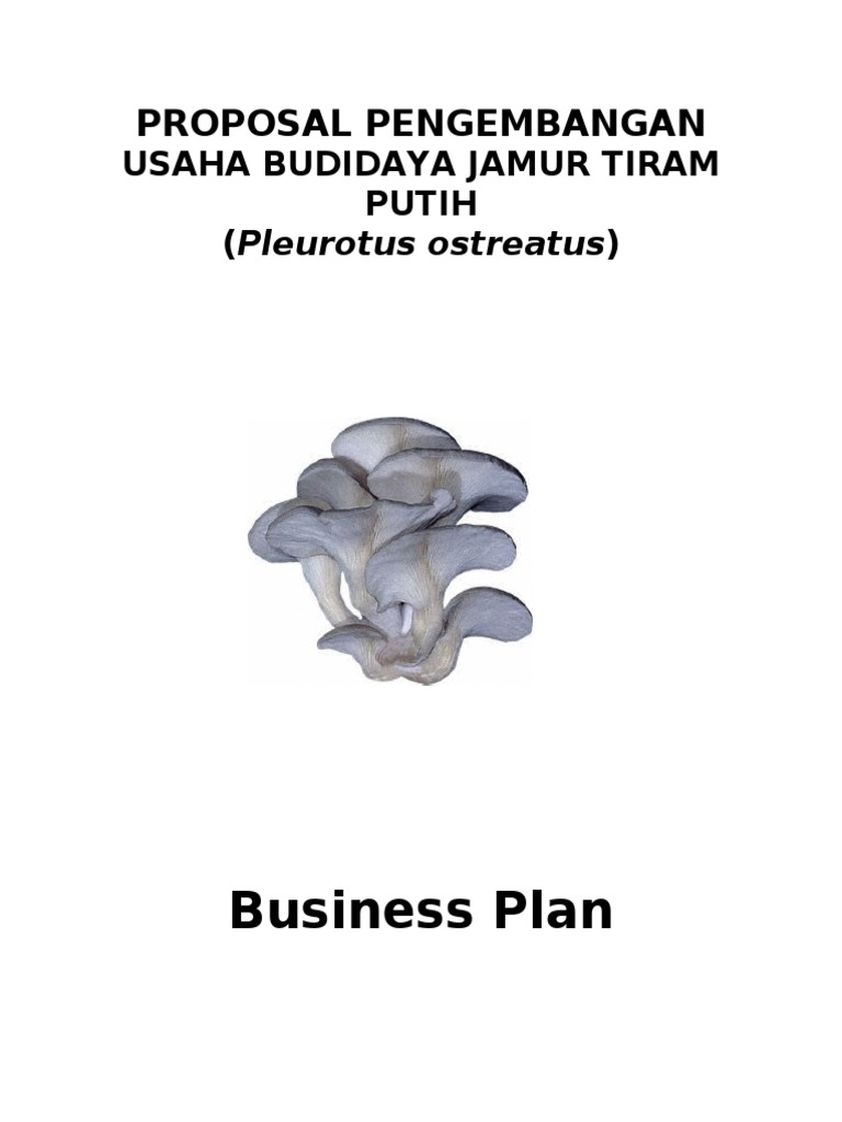 proposal usaha budidaya jamur tiram - 1581946783
