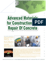 Advanced Materials For Construction and Repair of Concrete: Ecoman