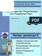 Perkembangan IPA