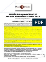 Revisão para o concurso da PRF