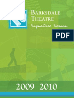 Barksdale Theatre Brochure 09-10