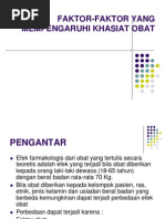 Download Faktor-faktor Yang Mempengaruhi Khasiat Obat by Sherly Cherly SN192052528 doc pdf