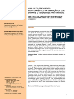 Analise Do Tratamento Fisioterapeutico Na Diminuicao Da Dor Durante o Trabalho de Parto Normal-MAZZALI; GONCALVES-2008