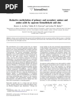 Reductive Methylation of Primary and Secondary Amines and Amino Acids by Aqueous Formaldehyde and Zinc