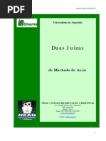 Duas Juizas - Machado de Assis
