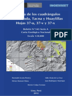 Boletin N%C2%BA 145- Geologia de Los Cuadr%C3%A1mgulos de La Yarada%2C Tacna y Huaylillas