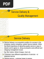 Chapter 3. Service Delivery & Quality Management