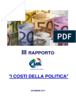 La Politica Costa 23 Miliardi Di Euro All'anno