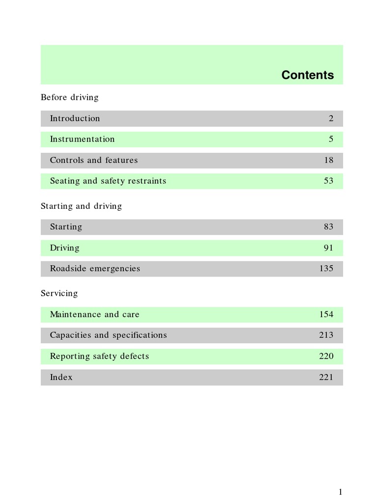 1993 F150 OWNERS MANUAL PDF FREE DOWNLOAD visual data 7