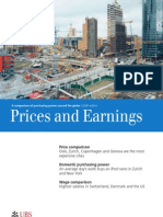 Prices and Earnings: Price Comparison