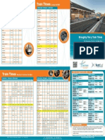 ScotRail Timetable For Trains From Broughty Ferry Station Effective From 09.12.2013