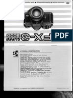 Manual Yashica FX-3 Super 2000