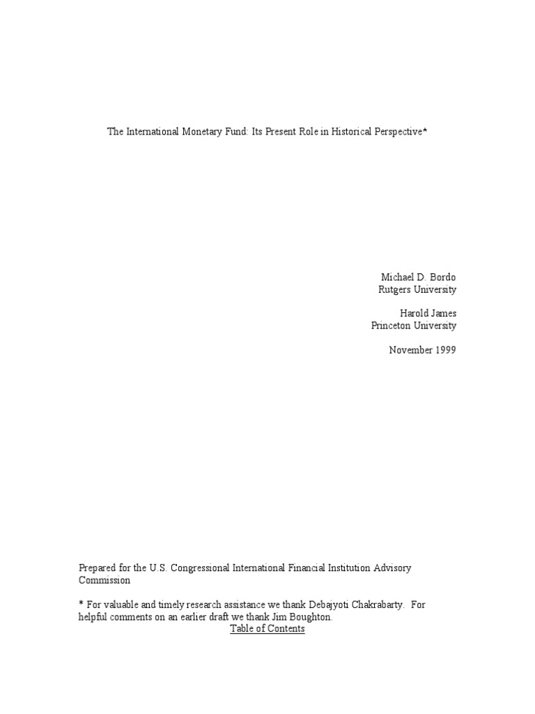 Imf | PDF