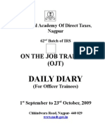 Daily Diary - Ojt - 62 - Probationers