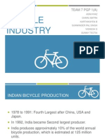 Field Research - Bicycle Industry