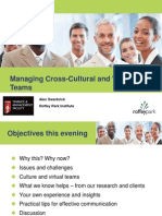 Managing Cross-Cultural and Virtual Teams