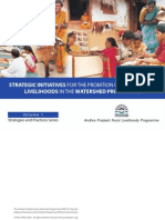 Strategic Initiatives For The Promtion of Sustainable Livelihoods in The Watershed Programme