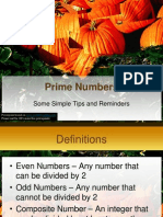 Prime Numbers