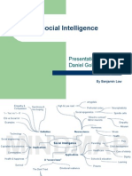 Social Intelligence: Presentation Based On Daniel Goleman's Book