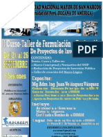 Afiche Curso Taller