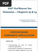 Sap Netweaver For Dummies - Chapters 23 & 24: By: Purnima Kapoor (9502911) Sonashree Jaiswal (12609127)