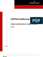 VERITAS NetBackup (TM) 5 (1) .1 System Administrators Guide For UNIX, Volume I